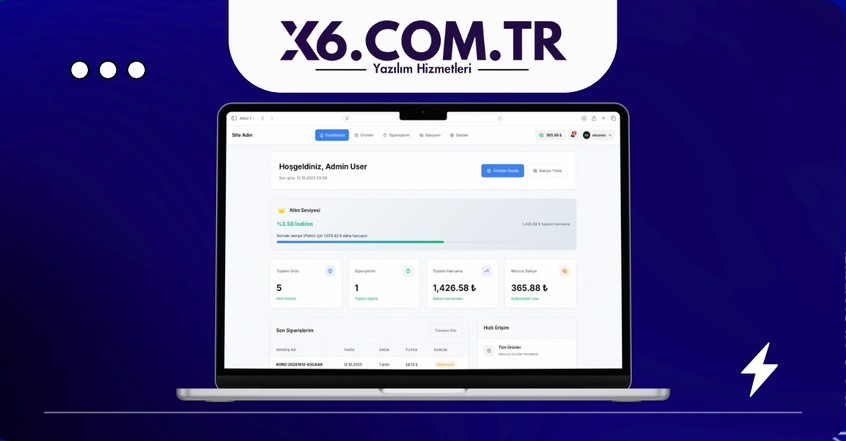 Dijital Ürün Bayilik Scripti - B2B